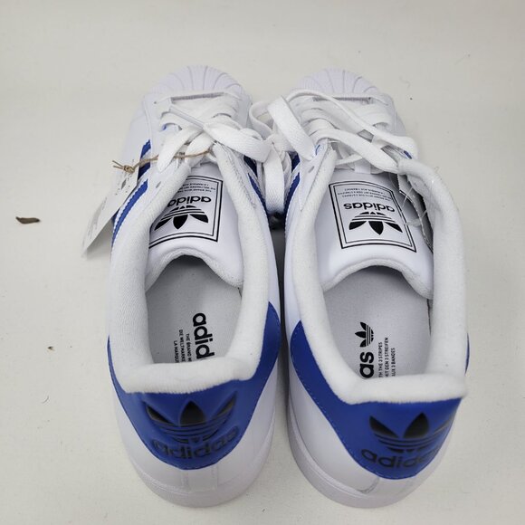 adidas Superstar II 2 White Blue JQ4729 US size 13 UK 12.5 Shell Toe Sneaker - Picture 7 of 9